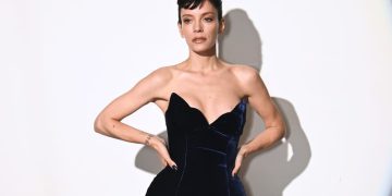 Lily Allen Makes Her Runway Debut