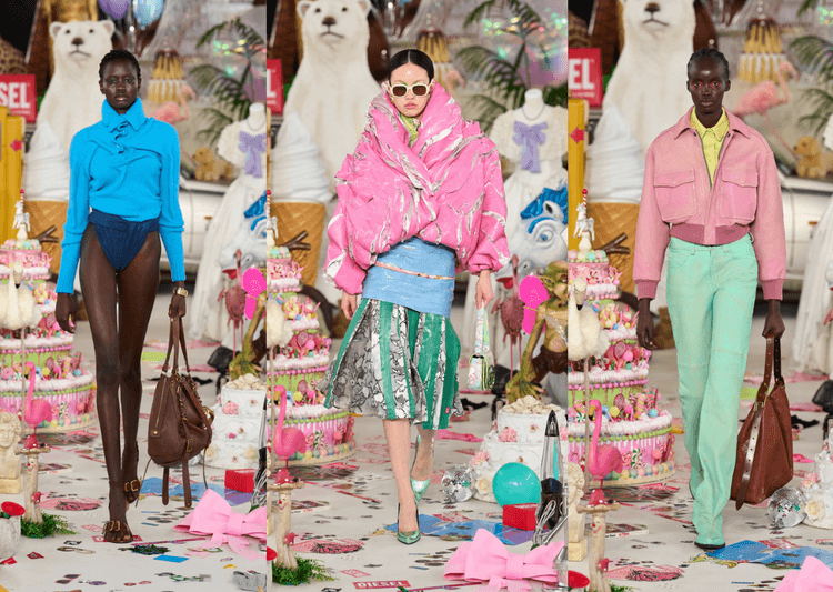 Glenn Martens Invades the Archive for Diesel FW26