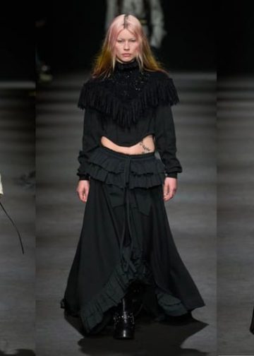 Ann Demeulemeester FW26 Celebrates Internal Dialogue With "Dear Night Thoughts"